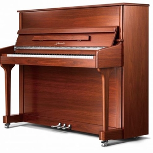 Ritmuller EU118S upright piano walnut satin